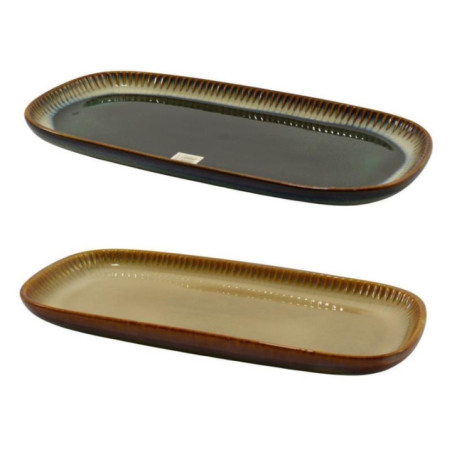 Półmisek ceramiczny Ombres 30x16cm mix